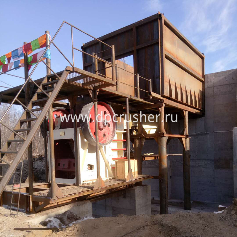 Щековая дробилка PEF